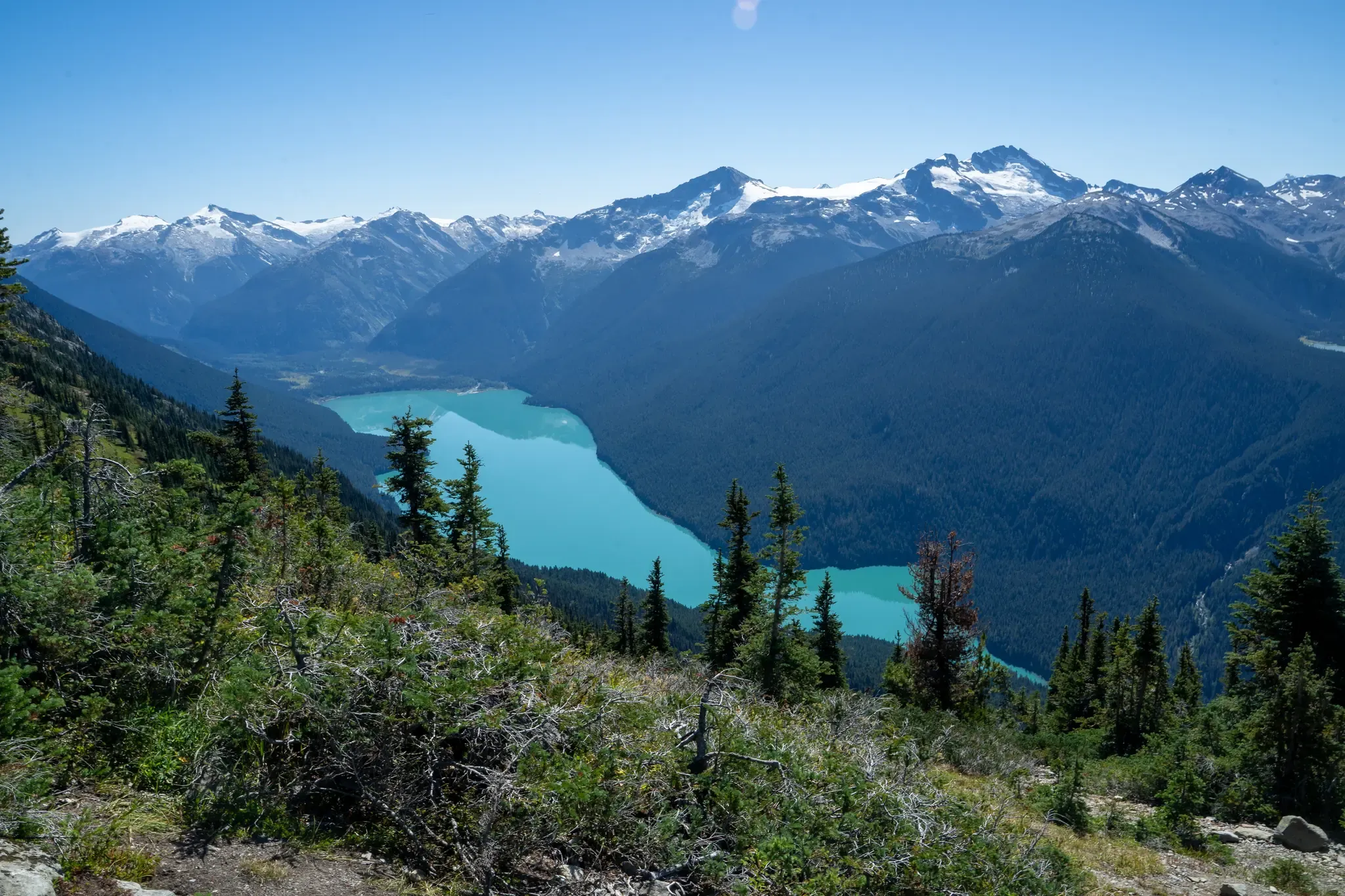 Whistler mountain views